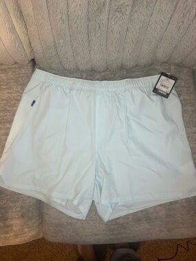DSG 2 in 1 Light Blue Men's Athletic Shorts